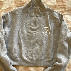 7 Days Active - Heather zip up